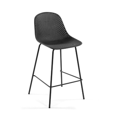 Барный стул серый La Forma Quinby 070432 - 