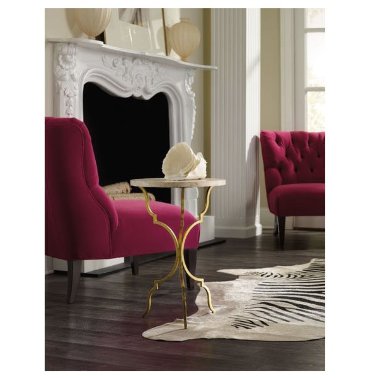 Придиванный стол Round Martini Hooker Furniture 5540-50001-GLD - 