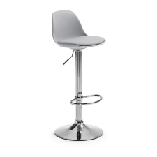 Барный стул серый La Forma Orlando 056351