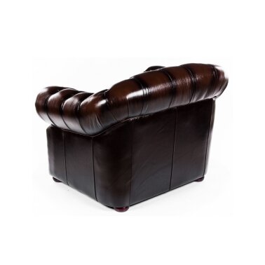 Кресло кожаное ESF B-128-1 brown 08 - 