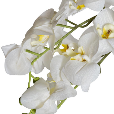 Искусственное растение "Орхидея белая" H65 от Garda Decor - 