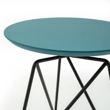 Кофейный синий стол Solo от Homage - 