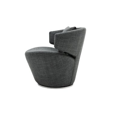 Кресло мягкое вращающееся ESF CRS22 dark grey - 