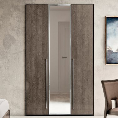 Шкаф 3-х дверный с зеркалом Camelgroup Platinum 136AR3.17PL - 