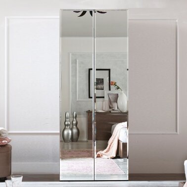 Шкаф 2-х дверный с зеркалами Camelgroup Platinum 136AR2.17PL - 